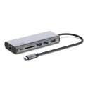 BELKIN 6-1 Multiport Adapter AVC008btSGY (Szary /USB Typ C ) BELKIN 6-1 Multiport Adapter AVC008btSGY (Szary /USB Typ C )