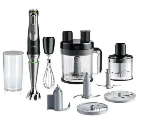 Blender Czarno-srebrny BRAUN MQ9195XLI Blender Czarno-srebrny BRAUN MQ9195XLI
