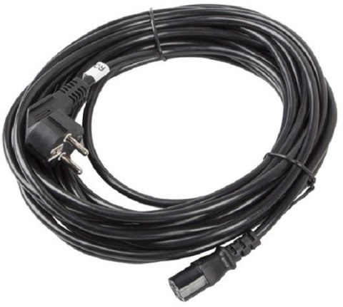 Kabel zasilający LANBERG Schuko - IEC320 C13 10m. CA-C13C-11CC-0100-BK Kabel zasilający LANBERG Schuko - IEC320 C13 10m. CA-C13C-11CC-0100-BK