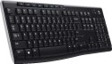 Klawiatura Bezprzewodowa LOGITECH Wireless Keyboard K270 Klawiatura Bezprzewodowa LOGITECH Wireless Keyboard K270