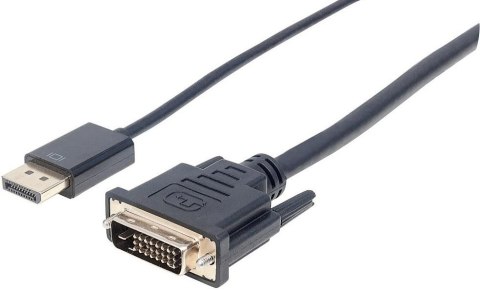 MANHATTAN DisplayPort 1.2 (wtyk) - DVI-D 24+1 (wtyk) 3 m 3m /s1x DisplayPort 1.2a (wtyk) DVI-D 24+1 (wtyk) MANHATTAN DisplayPort 1.2 (wtyk) - DVI-D 24+1 (wtyk) 3 m 3m /s1x DisplayPort 1.2a (wtyk) DVI-D 24+1 (wtyk)
