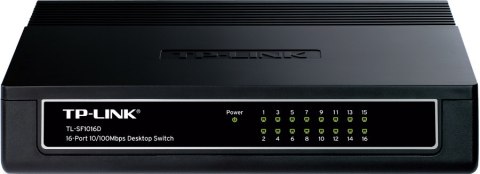 Przełącznik TP-LINK TL-SF1016D V4 (16x 10/100 ) Przełącznik TP-LINK TL-SF1016D V4 (16x 10/100 )