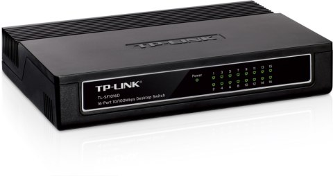 Przełącznik TP-LINK TL-SF1016D V4 (16x 10/100 ) Przełącznik TP-LINK TL-SF1016D V4 (16x 10/100 )