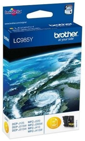 Tusz BROTHER LC-985Y Tusz BROTHER LC-985Y