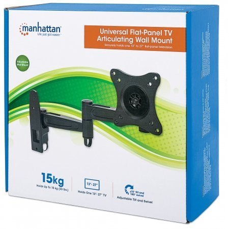 Uchwyt do TV MANHATTAN 423670 (nośność 15kg /13 - 27 cali) Uchwyt do TV MANHATTAN 423670 (nośność 15kg /13 - 27 cali)