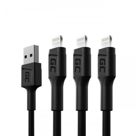 Kabel USB GREEN CELL Lightning 1.2 Kabel USB GREEN CELL Lightning 1.2