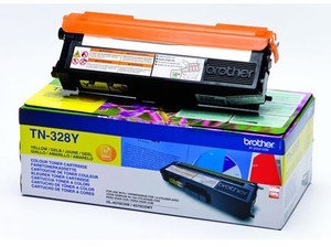 Kaseta z tonerem BROTHER TN328Y Żółty Kaseta z tonerem BROTHER TN328Y Żółty