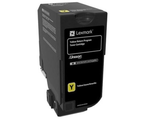 Kaseta z tonerem LEXMARK 74C20Y0 Kaseta z tonerem LEXMARK 74C20Y0