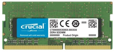 Pamięć CRUCIAL (DIMM/DDR4/8 GB/3200MHz/SINGLE) Pamięć CRUCIAL (DIMM/DDR4/8 GB/3200MHz/SINGLE)