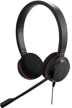 Słuchawki z mikrofonem Na głowę Na wysięgniku JABRA Evolve 20 Duo MS (Przewodowe wtyk/Czarny) Słuchawki z mikrofonem Na głowę Na wysięgniku JABRA Evolve 20 Duo MS (Przewodowe wtyk/Czarny)