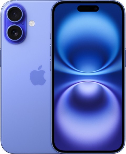 Smartphone APPLE iPhone 16 128 GB Niebieski MYEC3 Smartphone APPLE iPhone 16 128 GB Niebieski MYEC3