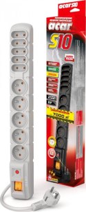 Zasilacz PC ACAR HSKDATA W0132 Acar S10 listwa zasilająco-filtrująca, szara 3m W0132 Zasilacz PC ACAR HSKDATA W0132 Acar S10 listwa zasilająco-filtrująca, szara 3m W0132