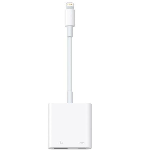 Adapter APPLE MX5J3ZM/A Lightning - Lightning + USB typ A Adapter APPLE MX5J3ZM/A Lightning - Lightning + USB typ A