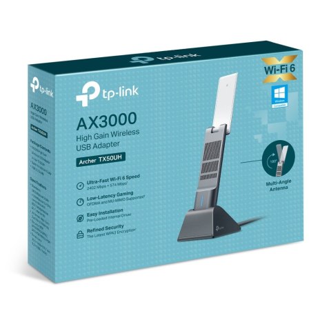 Karta sieciowa bezprzewodowa TP-LINK Archer TX50UH ARCHER TX50UH Karta sieciowa bezprzewodowa TP-LINK Archer TX50UH ARCHER TX50UH