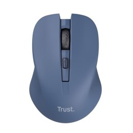 Mysz Bezprzewodowa TRUST Mydo Silent Eco niebieska
