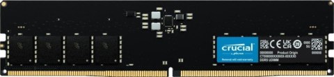 Pamięć CRUCIAL (DIMM/DDR5/16 GB/5600MHz/46CL/SINGLE) Pamięć CRUCIAL (DIMM/DDR5/16 GB/5600MHz/46CL/SINGLE)