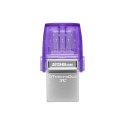 Pendrive KINGSTON DataTraveler microDuo 3C Gen3 (256 GB /Szaro-fioletowy ) Pendrive KINGSTON DataTraveler microDuo 3C Gen3 (256 GB /Szaro-fioletowy )