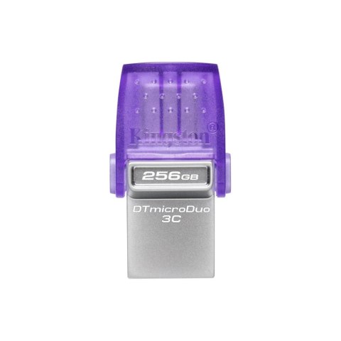Pendrive KINGSTON DataTraveler microDuo 3C Gen3 (256 GB /Szaro-fioletowy ) Pendrive KINGSTON DataTraveler microDuo 3C Gen3 (256 GB /Szaro-fioletowy )
