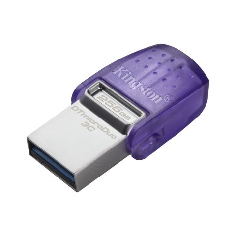 Pendrive KINGSTON DataTraveler microDuo 3C Gen3 (256 GB /Szaro-fioletowy ) Pendrive KINGSTON DataTraveler microDuo 3C Gen3 (256 GB /Szaro-fioletowy )