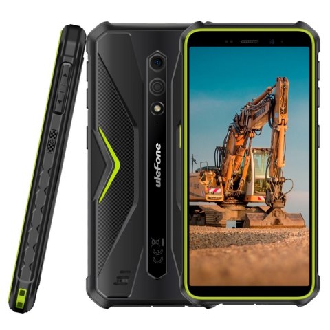 Smartphone ULEFONE Power Armor X12 3/32 GB Czarno-zielony 32 GB Czarno-zielony UF-AX12/GN Smartphone ULEFONE Power Armor X12 3/32 GB Czarno-zielony 32 GB Czarno-zielony UF-AX12/GN