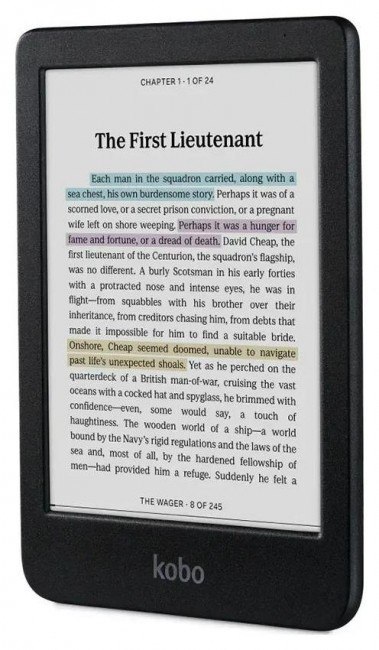 Czytnik e-Book KOBO Clara Colour Czarny N367-KU-BK-K-CK (Czarny) Czytnik e-Book KOBO Clara Colour Czarny N367-KU-BK-K-CK (Czarny)