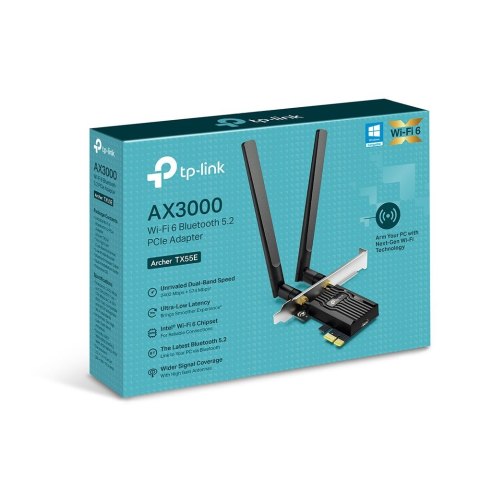 Karta sieciowa bezprzewodowa TP-LINK Archer TX55E Karta sieciowa bezprzewodowa TP-LINK Archer TX55E