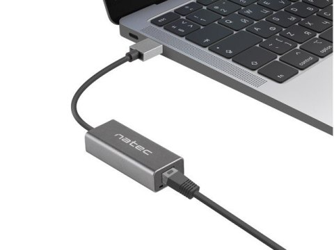 Karta sieciowa przewodowa NATEC Karta sieciowa Cricket USB 3.0 - RJ-45 1Gb na kablu NNC-1924 Karta sieciowa przewodowa NATEC Karta sieciowa Cricket USB 3.0 - RJ-45 1Gb na kablu NNC-1924