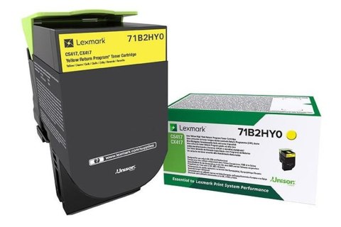 Kaseta z tonerem LEXMARK 71B2HY0 Kaseta z tonerem LEXMARK 71B2HY0