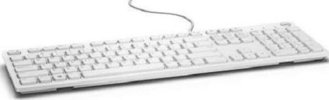 Klawiatura Przewodowa DELL KB216 Biały Klawiatura Przewodowa DELL KB216 Biały