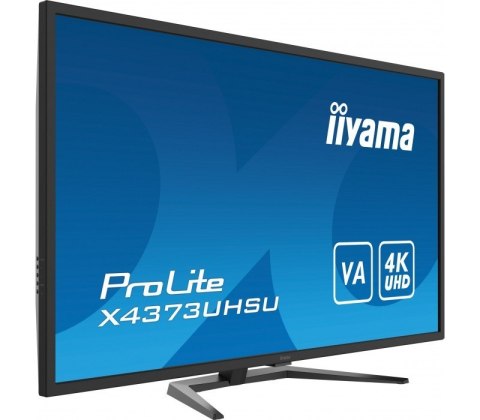 Monitor IIYAMA X4373UHSU-B1 (42.5" /VA /60Hz /3840 x 2160 /Czarny ) Monitor IIYAMA X4373UHSU-B1 (42.5" /VA /60Hz /3840 x 2160 /Czarny )