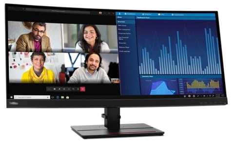 Monitor LENOVO 62DCRAT3EU (34.14" /IPS /60Hz /3440 x 1440 /Czarny) Monitor LENOVO 62DCRAT3EU (34.14" /IPS /60Hz /3440 x 1440 /Czarny)