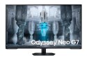 Monitor SAMSUNG LS43CG700NUXEN (43" /VA /144Hz /3840 x 2160 /Biały) Monitor SAMSUNG LS43CG700NUXEN (43" /VA /144Hz /3840 x 2160 /Biały)