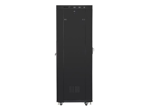 SZAFA INSTALACYJNA RACK STOJĄCA 19" 42U 800X800 CZARNA DRZWI SZKLANE LCD LANBERG (FLAT PACK) SZAFA INSTALACYJNA RACK STOJĄCA 19" 42U 800X800 CZARNA DRZWI SZKLANE LCD LANBERG (FLAT PACK)