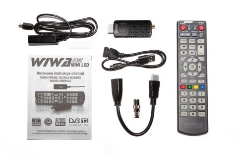 Tuner DVB-T WIWA H.265 MINI LED Tuner DVB-T WIWA H.265 MINI LED