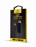 Adapter GEMBIRD A-CM-HDMIM-02 USB-C - HDMI Adapter GEMBIRD A-CM-HDMIM-02 USB-C - HDMI