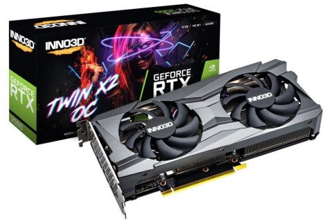 Karta graficzna INNO3D GeForce RTX 3060 TWIN X2 OC 12 GB GDDR6 (N30602-12D6X-11902120H) Karta graficzna INNO3D GeForce RTX 3060 TWIN X2 OC 12 GB GDDR6 (N30602-12D6X-11902120H)