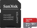 Karta pamięci SANDISK 64 GB Adapter SD Karta pamięci SANDISK 64 GB Adapter SD