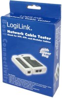 Tester kabli do zlacz RJ11,RJ12,RJ45 z jednostką zdalna Tester kabli do zlacz RJ11,RJ12,RJ45 z jednostką zdalna