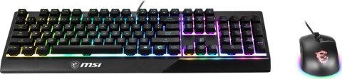 Zestaw klawiatura i mysz MSI Vigor GK30 COMBO US Zestaw klawiatura i mysz MSI Vigor GK30 COMBO US