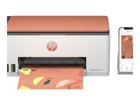 Urządzenie wielofunkcyjne atramentowe HEWLETT PACKARD ENTERPRISE HP Smart Tank 589 AiO Print Scan Copy 12/5ppm Printer 4A8D9A Urządzenie wielofunkcyjne atramentowe HEWLETT PACKARD ENTERPRISE HP Smart Tank 589 AiO Print Scan Copy 12/5ppm Printer 4A8D9A