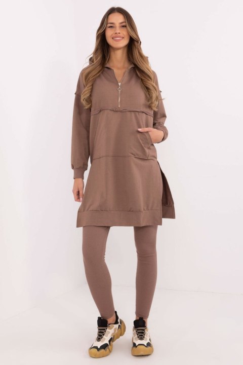 Spodnie Komplet Model EM-KMPL-853.31 Brown - Factory Price - uniwersalny
