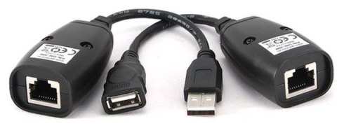 Adapter GEMBIRD UAE-30M USB AM - USB AF - 2 x RJ45 Adapter GEMBIRD UAE-30M USB AM - USB AF - 2 x RJ45