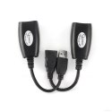 Adapter GEMBIRD UAE-30M USB AM - USB AF - 2 x RJ45 Adapter GEMBIRD UAE-30M USB AM - USB AF - 2 x RJ45