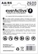 Baterie EVERACTIVE NiMH AA 2500mAh 4 szt. EVHRL6-2600 Baterie EVERACTIVE NiMH AA 2500mAh 4 szt. EVHRL6-2600