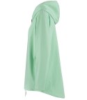 Cienka bluza damska jednokolorowy basic z kapturem ZEFIRA (Zielony) Cienka bluza damska jednokolorowy basic z kapturem ZEFIRA (Zielony)