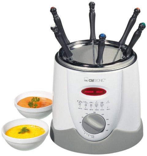 Frytkownica CLATRONIC FFR 2916 (1l /840W /Biało-szary ) Frytkownica CLATRONIC FFR 2916 (1l /840W /Biało-szary )