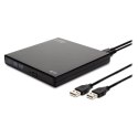 Napęd optyczny DVD Zewnętrzny USB 2.0 Czarny Napęd optyczny DVD Zewnętrzny USB 2.0 Czarny
