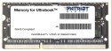 Pamięć PATRIOT (SODIMM/DDR3/8 GB/1600MHz/1.35V/11 CLCL/SINGLE) Pamięć PATRIOT (SODIMM/DDR3/8 GB/1600MHz/1.35V/11 CLCL/SINGLE)