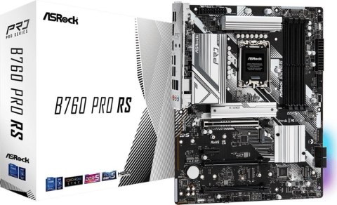 Płyta główna ASROCK Płyta główna ASRock B760 PRO RS (Socket 1700 /ATX) Płyta główna ASROCK Płyta główna ASRock B760 PRO RS (Socket 1700 /ATX)