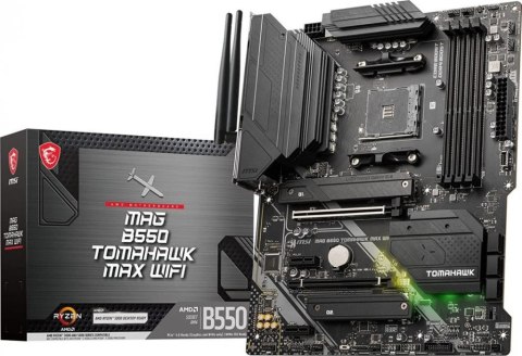 Płyta główna MSI MAG B550 TOMAHAWK MAX WIFI (Socket AM4 /ATX) Płyta główna MSI MAG B550 TOMAHAWK MAX WIFI (Socket AM4 /ATX)